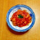 鶏肉♡りんごトマト煮